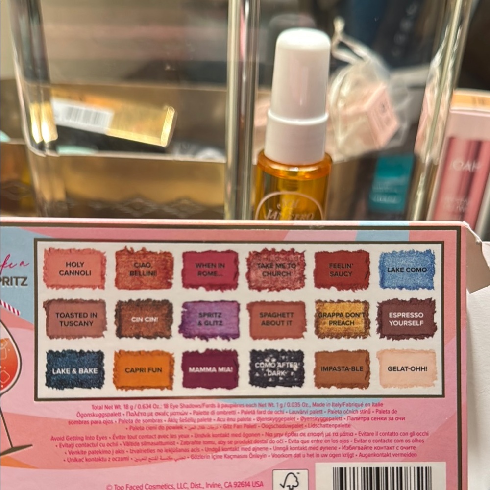 Too Faced Italian Spritz Eyeshadow Palette - Vibrant Shades - Picture 6 of 6